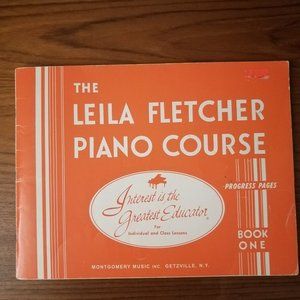 Piano Book - Leila Fletcher Book One